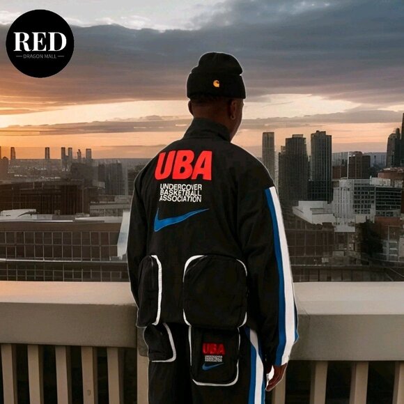 Nike X Undercover UBA Jun Takahashi Basketball Track Jacket CW8009-010 - Men's L - Picture 8 of 14